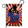 Patio Trasero 13 x 18.5 in. Honoring Veterans Day Garden Flag w/Armed Forces Service Double-Sided Vertical Flags PA3873005